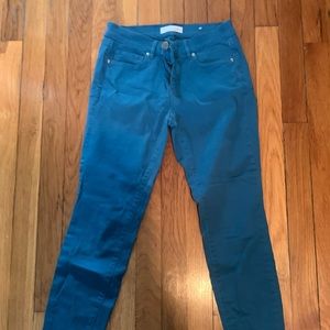 Blue loft size 0 pants